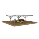 Carbon Steel Solar Carport Mounting Structure